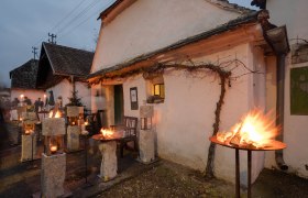 Adventmarkt in der Kellergasse in Hadres, © Niederösterreich Werbung / Claudia Schlager