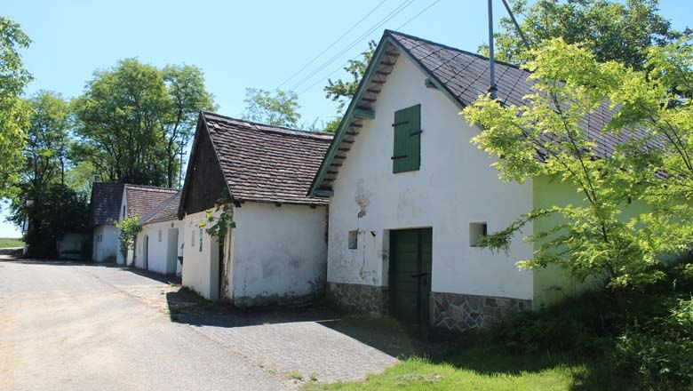 Kellergasse "Loahmgstettn" Ameis, © Weinviertel Tourismus