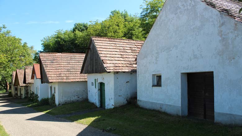 Kellergasse "Loahmgstettn" Ameis, © Weinviertel Tourismus