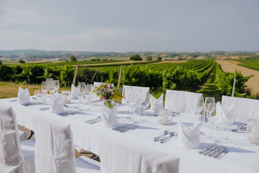 Tafeln im Weinviertel, © Weinviertel Tourismus / Creating Click