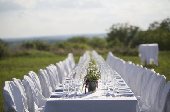 Al fresco dining in the Weinviertel region, © Weinviertel Tourismus / Christine Wurnig