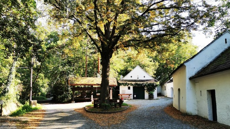 Idyllischer Platz in Raschala, © Weinstraße Weinviertel