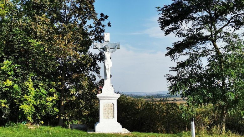 Fotopunkt Zeißlkreuz, © Weinstraße Weinviertel