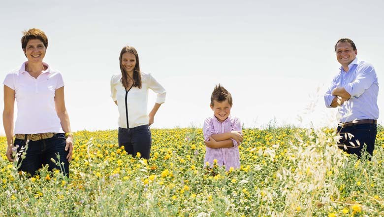 Familie Holzer, © Landspeis