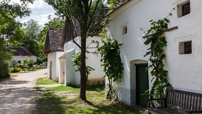 Kellergasse im Museumsdorf, © Nadja Meister