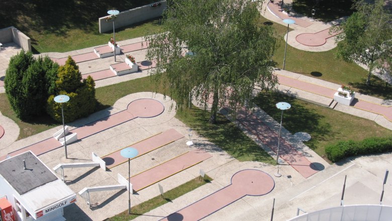 Minigolf, Erholungszentrum Stockerau, © Stadtgemeinde Stockerau