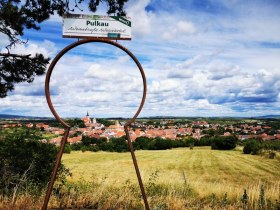 Herrlicher Ausblick auf Pulkau, © Weinstraße Weinviertel West