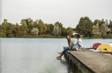 Badespaß, © Weinviertel Tourismus / Michael Reidinger