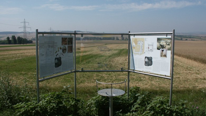 Kelten-Tafel, © Marktgemeinde Sitzendorf/Schmida