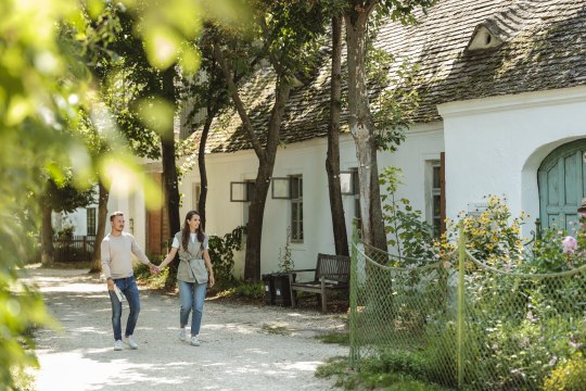 ein Dorf von anno dazumal in Niedersulz,, © Weinviertel Tourismus / Michael Reidinger