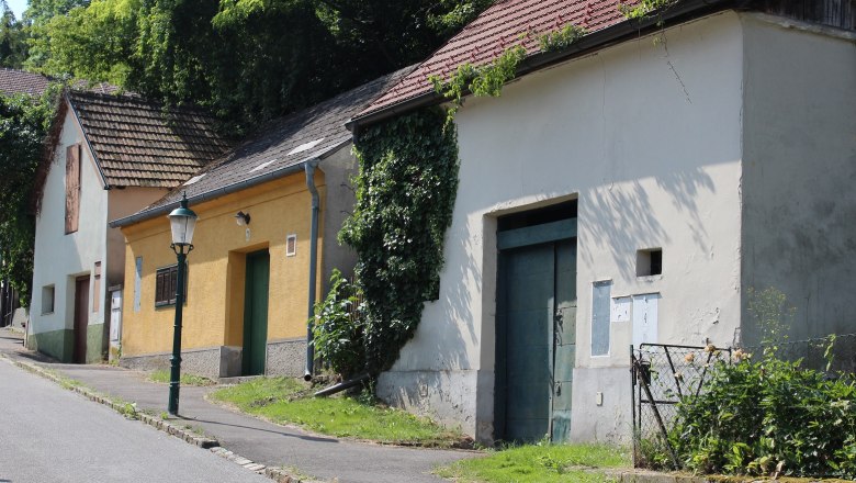 Kellergasse Anton Zicklgasse, © Weinviertel Tourismus