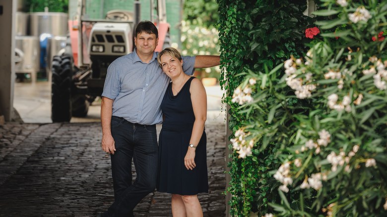 Martin & Andrea, © Weingut Hirtl / Michael Reidinger