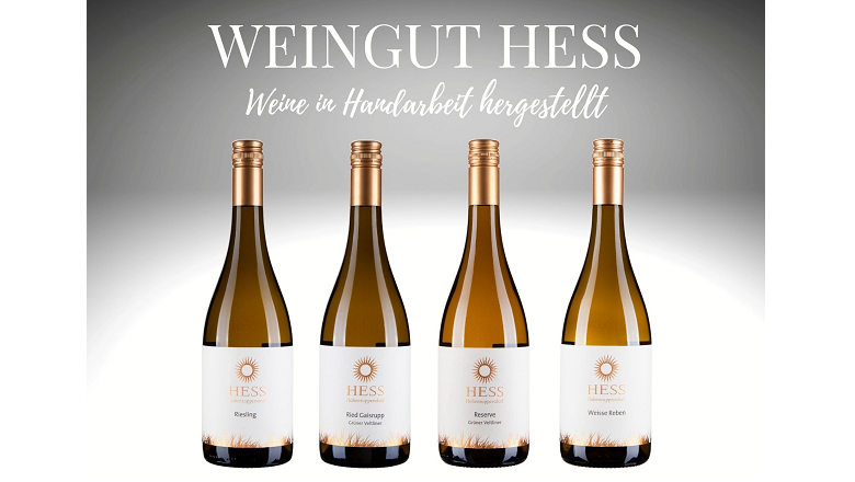 Flaschenauswahl, © Weingut Hess