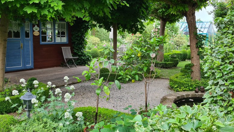 Gartenhaus, © Schaugarten am Pulverturm