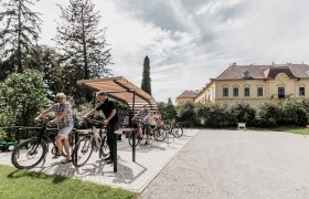 Radrastplatz Schloss Eckartsau, © ÖBF, Archiv Schwarz