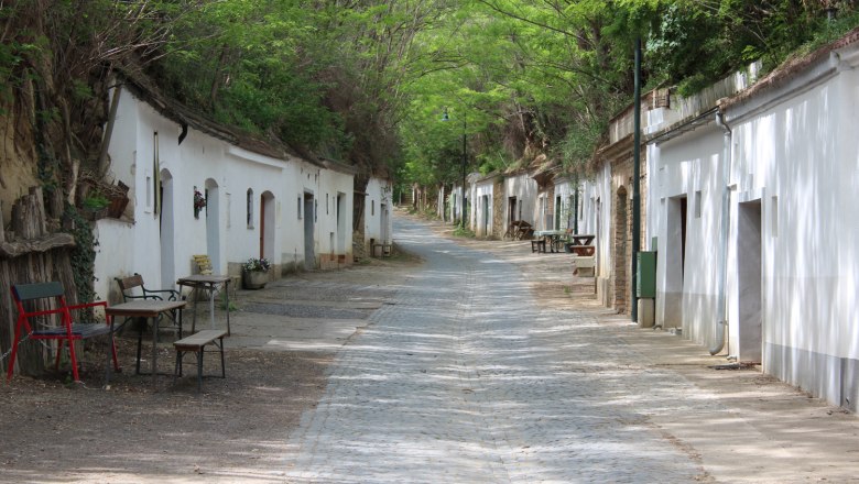 Kellergasse Radyweg, © Weinviertel Tourismus / Krönigsberger