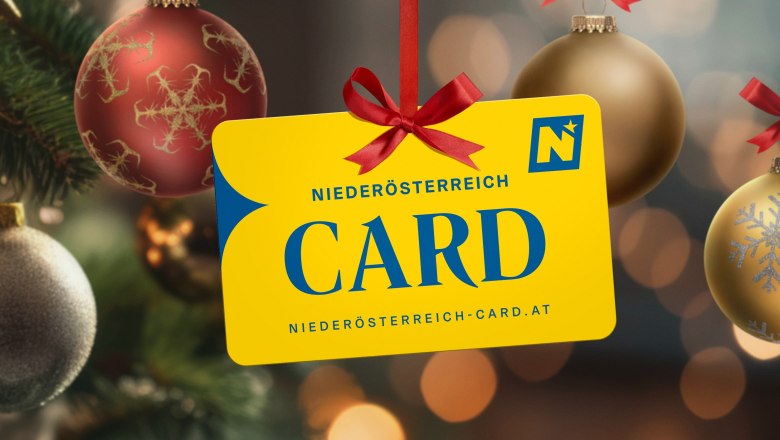 Weihnachtsaktion: Niederösterreich-Card, © Niederösterreich-CARD