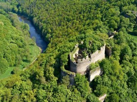 Ruine Neuhäusl, © Nationalpark Thayatal / Aufsichten