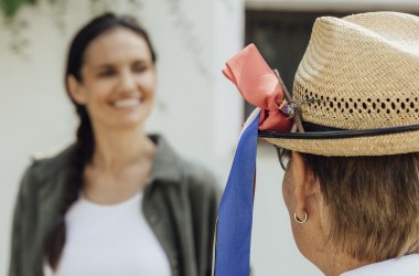 Kellergassenführung, © Weinviertel Tourismus / Sophie Menegaldo