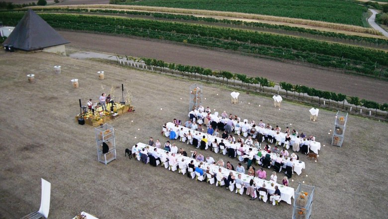 Tafeln im Weinviertel, © Gemeinde Auersthal