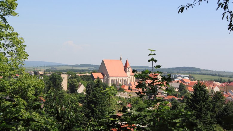 Stadtansicht Eggenburg mit Blick auf St. Stephan, © C. Dafert