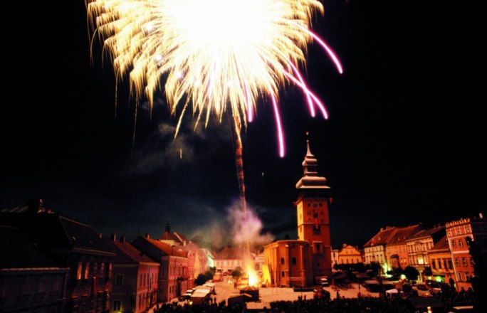 Feuerwerk über Retz, © Retzer Land