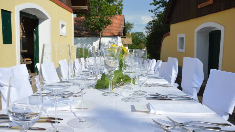 Tafeln im Weinviertel, © Weinviertel Tourismus GmbH