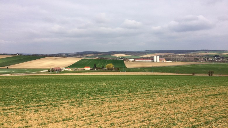 The present-day view of the 7,000-year-old settlement in Schletz, © Franz Pieler